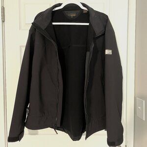 Black Wells Fargo Shell Jacket